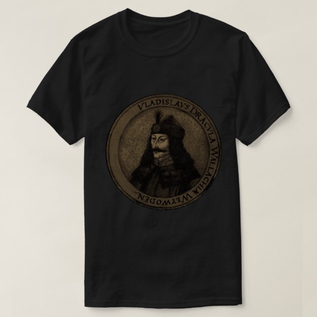 Count Vlad Dracula T Shirt (Design framsida)