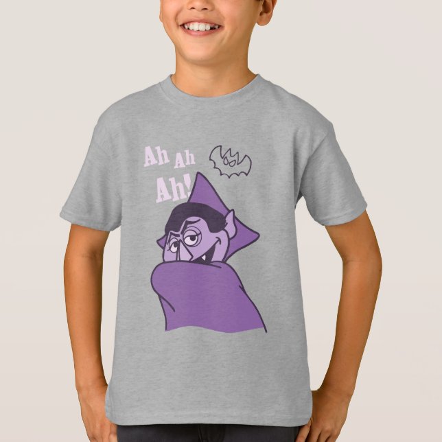 Count von Count - Ah Ah! T-shirt (Framsida)