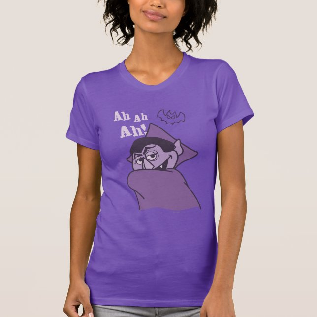 Count von Count - Ah Ah! T Shirt (Framsida)