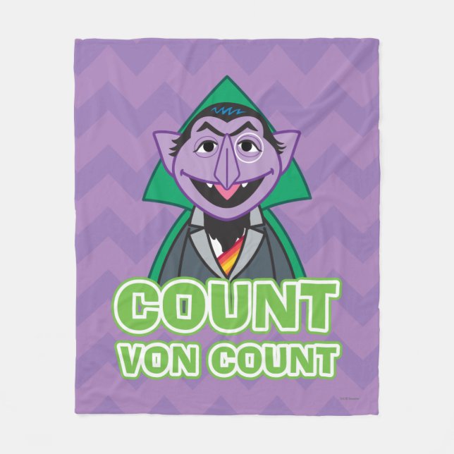 Count von Count Classic Stil 2 Fleecefilt (Framsidan)