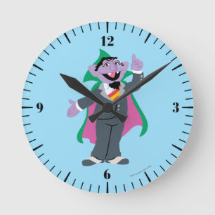 Count von Count Classic Stil Rund Klocka