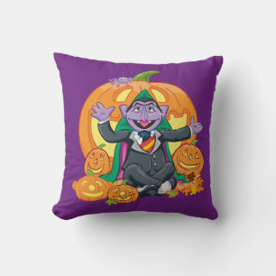 Count von Count   Halloween Pumpkins Kudde
