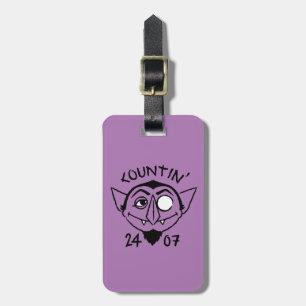 Count von Count Skate Logotyp - Countin' 24/7 Bagagebricka