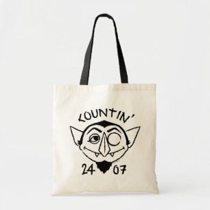 Count von Count Skate-logotyp - Räknar 24/7 Tygkasse