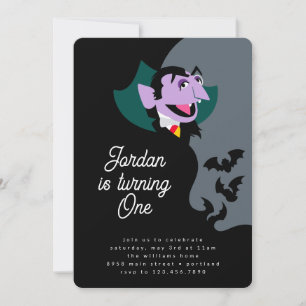 Count von Count's Batty Birthday Bash Inbjudningar