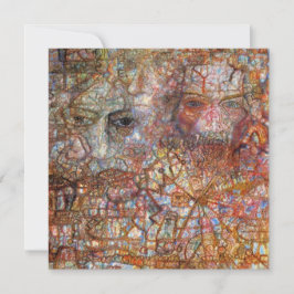 Countenances: Två Ansikte (av Pavel Filonov) Kort