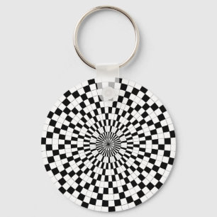 Counter Spiral av Kenneth Yoncich Nyckelring