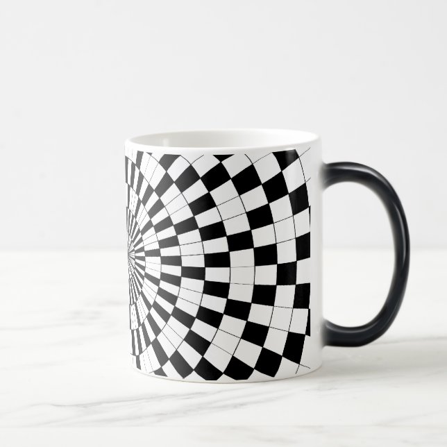 Counter Spiral Morphing Mugg av Kenneth Yoncich (Höger)