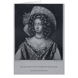 Countess av Kildare Hälsningskort