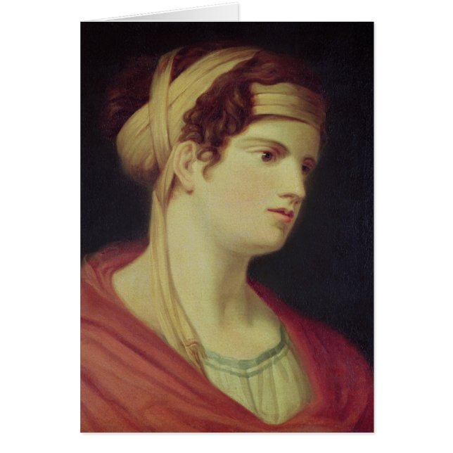 Countess Therese Brunswick Hälsningskort (Framsidan)