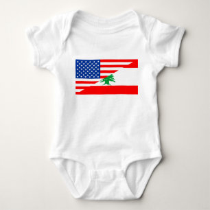 countr för United States Amerika lebanon halv T Shirt