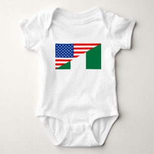 countr för United States Amerika nigeria halv Tröja