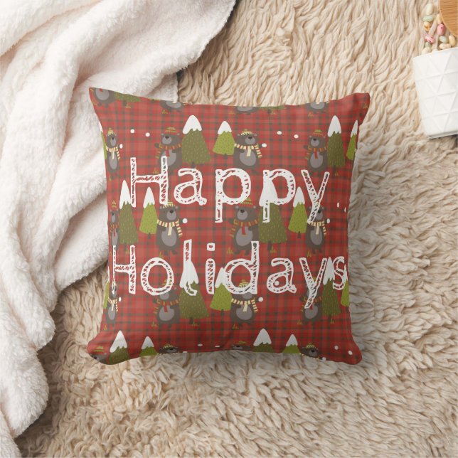 Country Bears Holiday Kudd Kudde (Filt)