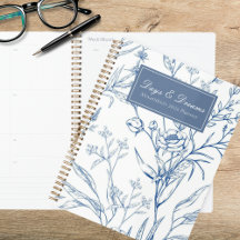 Country Blue & White Floral