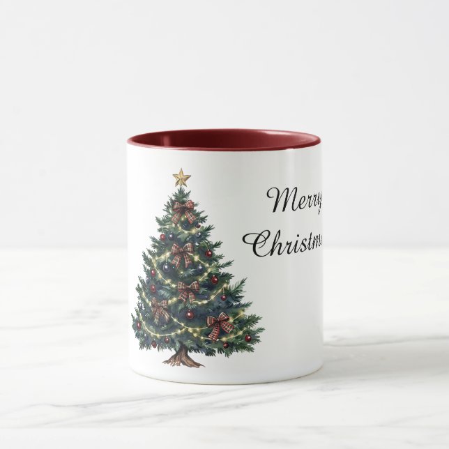 Country Christmas Tree Mugg (Center)
