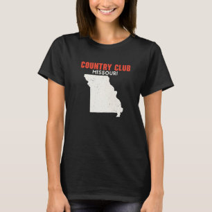 Country Club Missouri USA Stat Amerika Resa Mis T Shirt