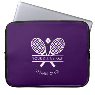 Country Club Namn Tennis Team Swag Anpassad Laptop Fodral