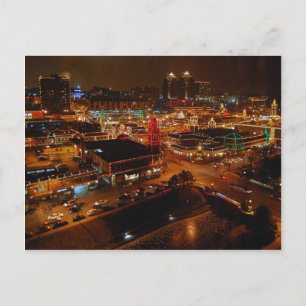 Country Club Plaza, Kansas City, Holiday Lights Helg Vykort