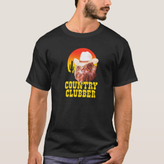 Country Clubber Cowboyhatt Katt Country Western Mu T Shirt