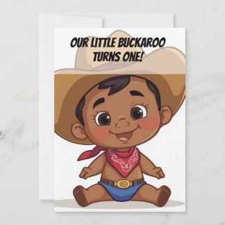 Country Farm Baby Birthday Invitation Inbjudningar