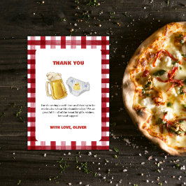 Country Huggies Chuggies Beer Diaper Baby Shower Tack Kort