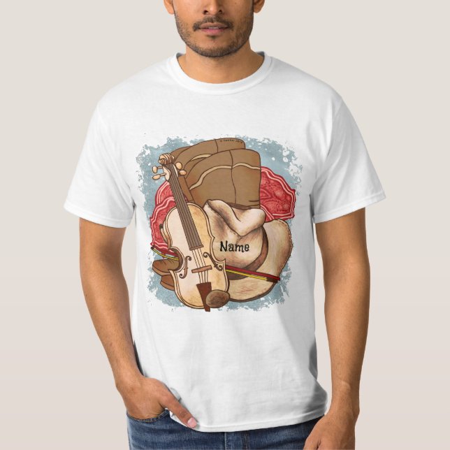 Country Music T-Shirt (Framsida)