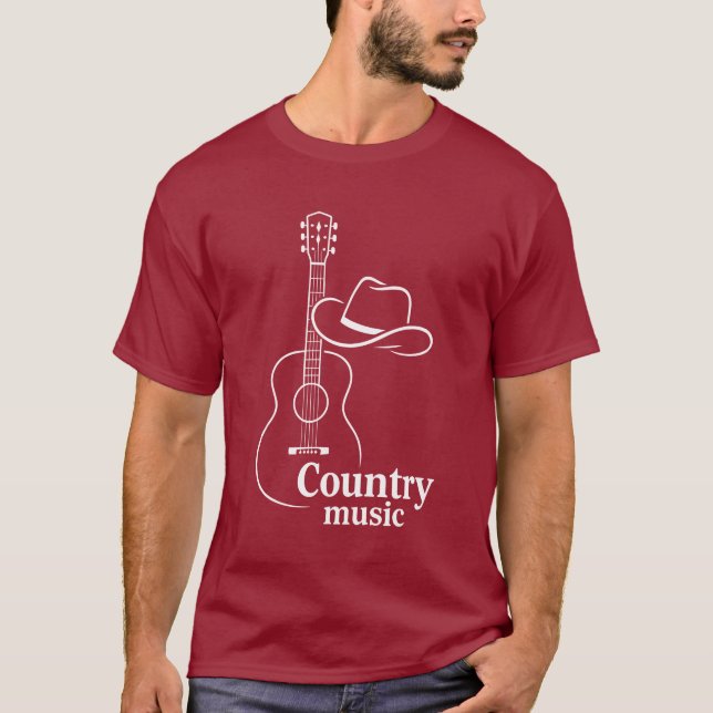 Country Music T-shirt (Framsida)