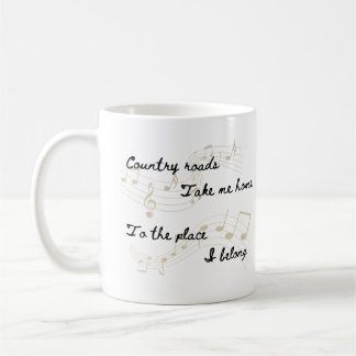 Country Roads AMPU-mugg Kaffemugg