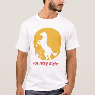 Country Style Design  T Shirt
