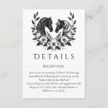 Country Western -Hästar och blommor