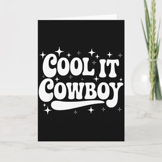 Country Western Sarcastic Quote Saying Gift Summer Kort (Framsida)