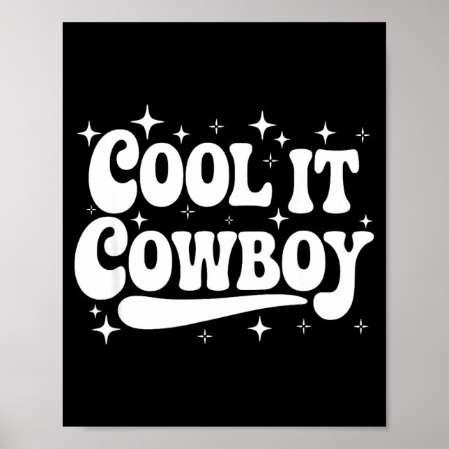Country Western Sarcastic Quote Saying Gift Summer Poster (Framsidan)