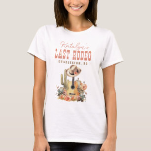Country Western Sista Rodeo Sällskapsresan T Shirt