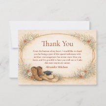 Country Wildflower Graduation Party