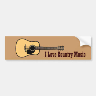 Countrymusik Bildekal