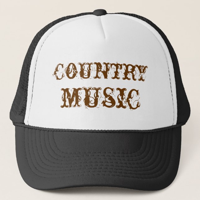 countrymusik truckerkeps (Framsida)