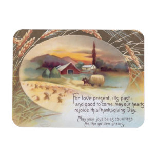 Countryside Hälsning Premium Flexi Magnet