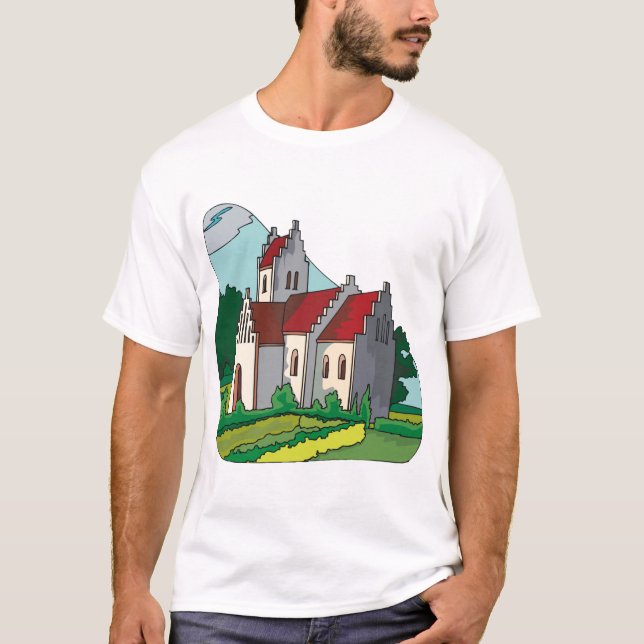 Countryside House T Shirt (Framsida)
