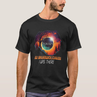 Countryside Total Solar Eclipse 2024 New Brunswick T Shirt