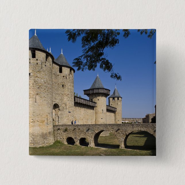 Counts slott, Carcassonne, Aude, Languedoc, Knapp (Framsida)