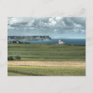 County Antrim's Coastal Causeway, Nordirland Vykort