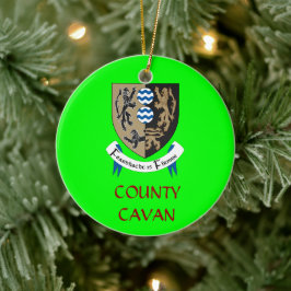 County Cavan Ireland Anpassningsbar jul Ornament
