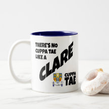 County Clare Ireland Two-Tone Coffee Mugg