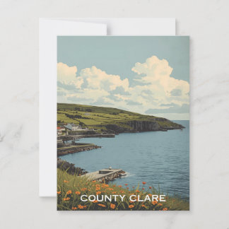 County Clare Ireland Vykort