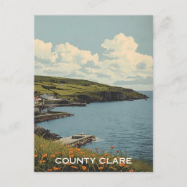 County Clare Ireland Vykort