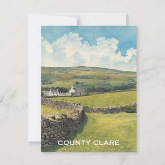 County Clare Ireland Vykort