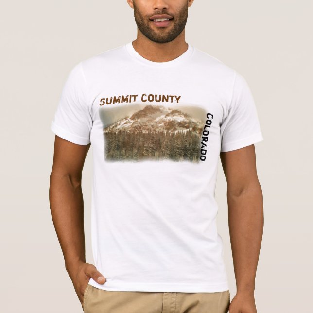 County Colorado shirt T-shirt (Framsida)