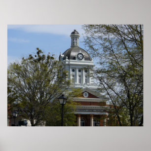County Domstol i Madison, GA Poster