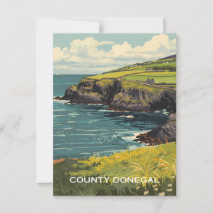 County Donegal Ireland Vykort