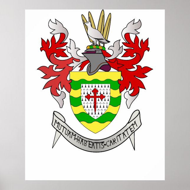 County Donegal, Irland Poster (Framsidan)